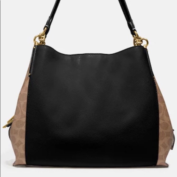 - Coach Dalton 31 with Signature Canvas Blocking EUC - Picture 4 of 9